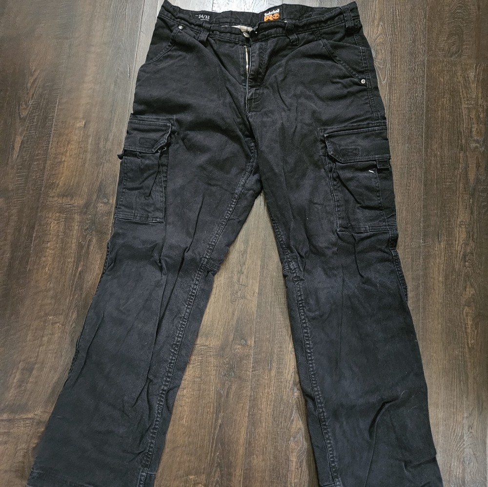 Timberland Pro flannel work pants